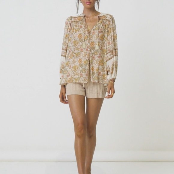 Spell Juniper Blouse in Cream - Picture 8 of 13